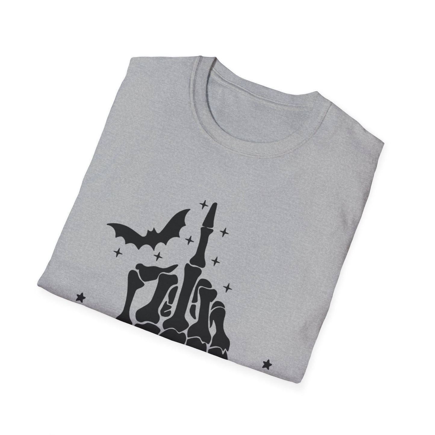 Unisex Softstyle Graphic T-Shirt – Say Last Flying F*ck, Casual Wear, Gifts for Friends, Halloween Apparel, Sarcastic Tees