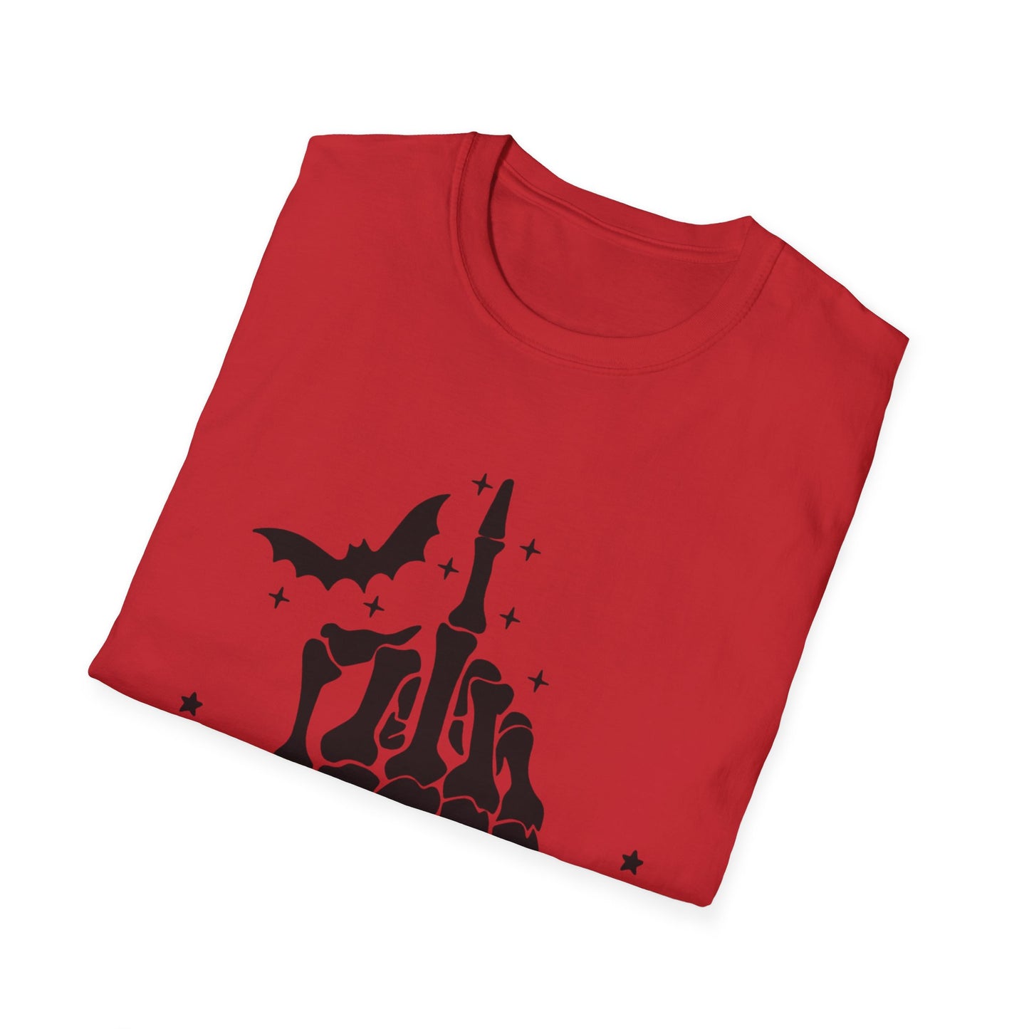 Unisex Softstyle Graphic T-Shirt – Say Last Flying F*ck, Casual Wear, Gifts for Friends, Halloween Apparel, Sarcastic Tees