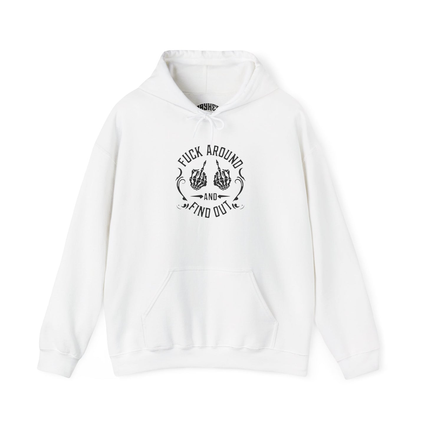 Unisex Motivational Hoodie – "F*ck Around and Find Out" – Casual Streetwear