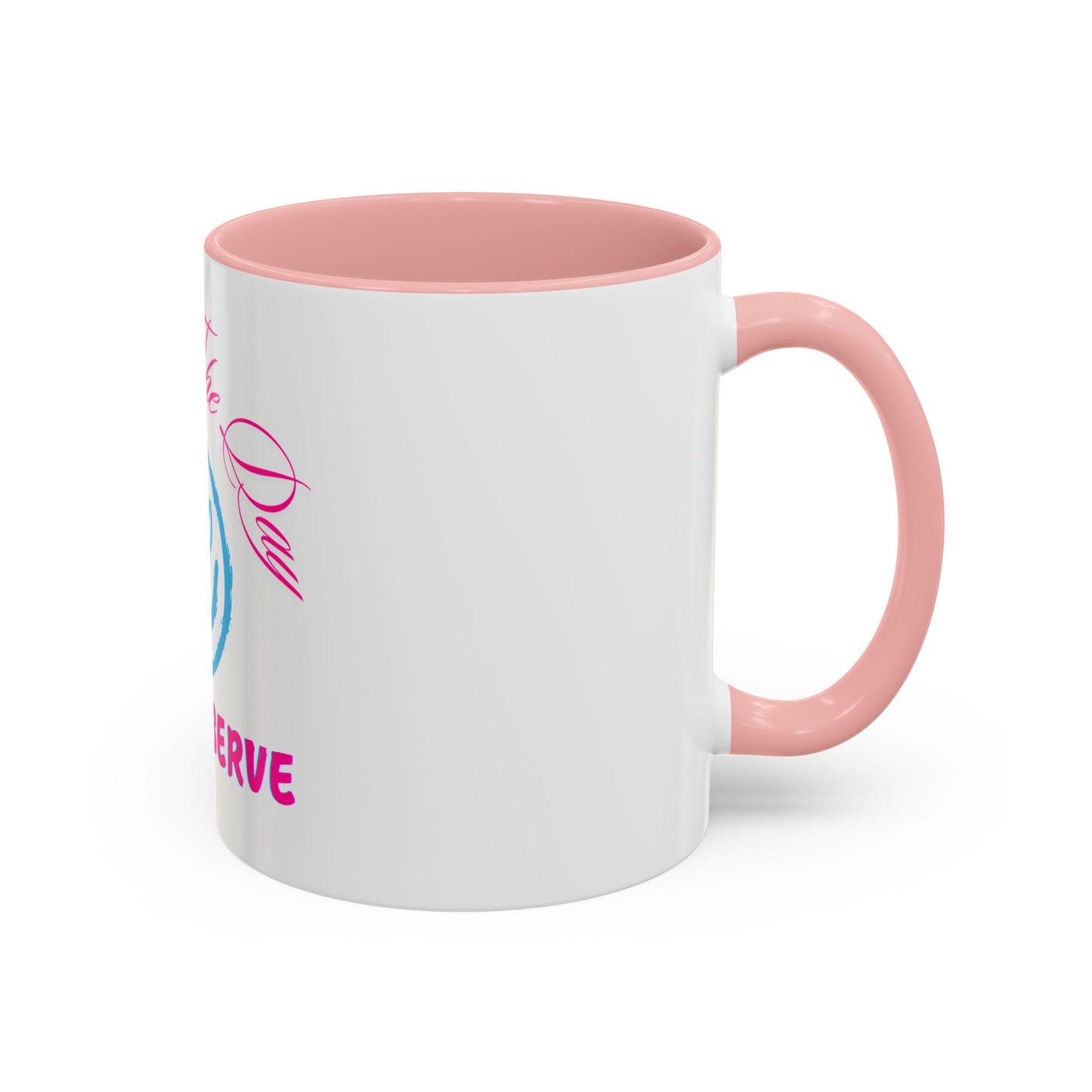 Inspirational Accent Coffee Mug - 'Have The Day You Deserve' - Perfect Gift for Coffee Lovers