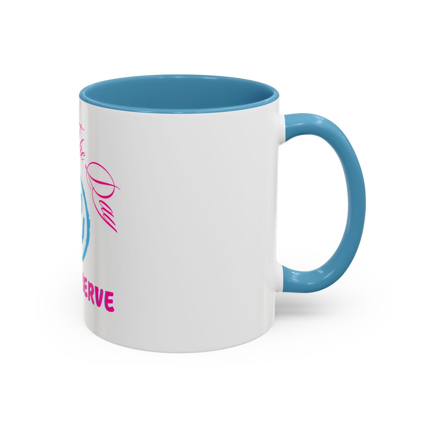 Inspirational Accent Coffee Mug - 'Have The Day You Deserve' - Perfect Gift for Coffee Lovers