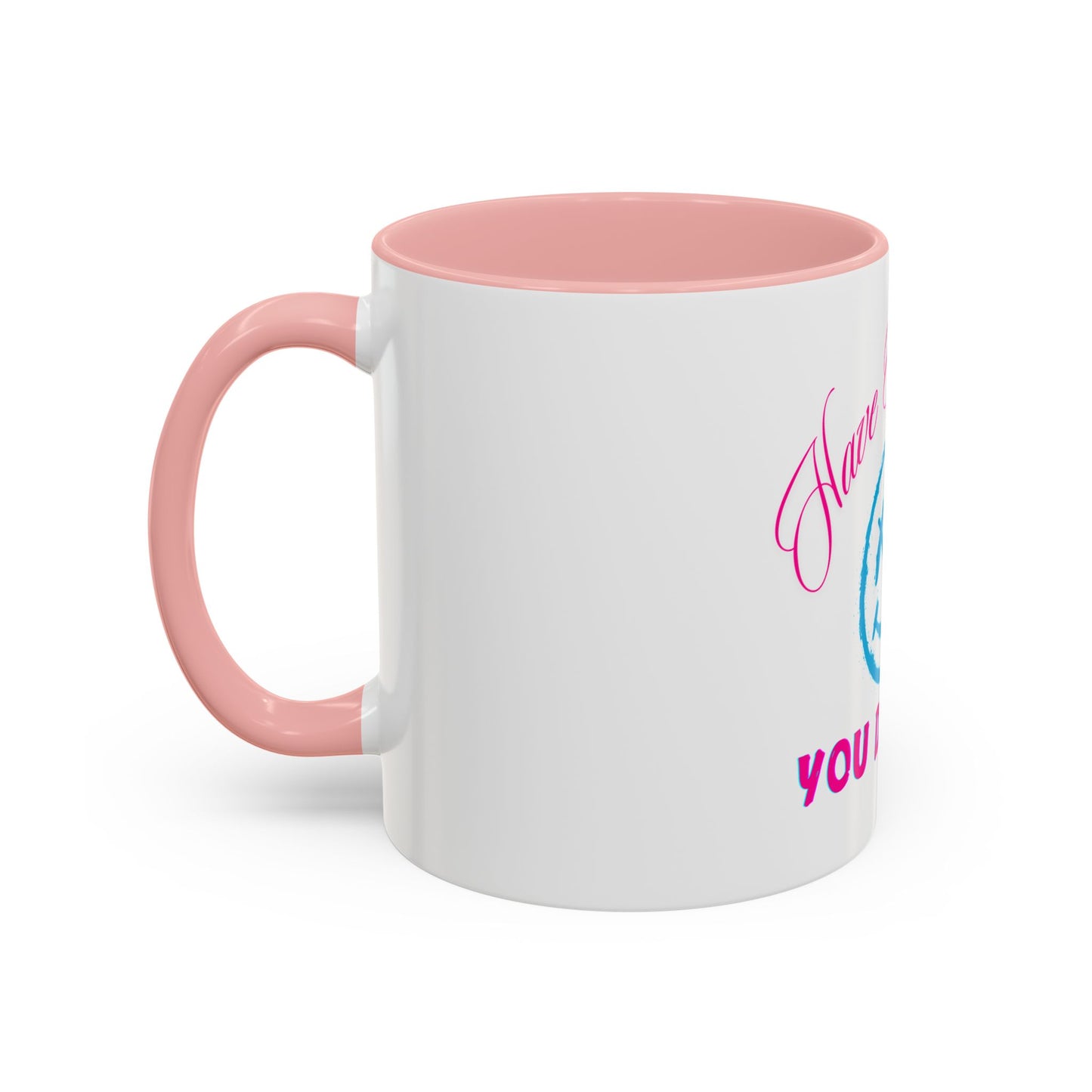 Inspirational Accent Coffee Mug - 'Have The Day You Deserve' - Perfect Gift for Coffee Lovers